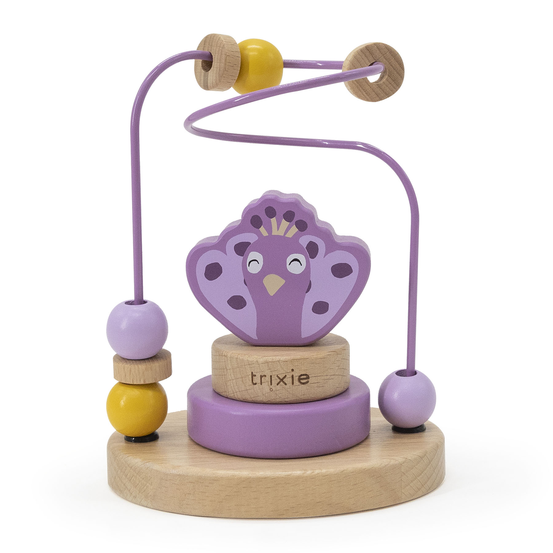 Laberinto de cuentas de madera - Mrs. Peacock